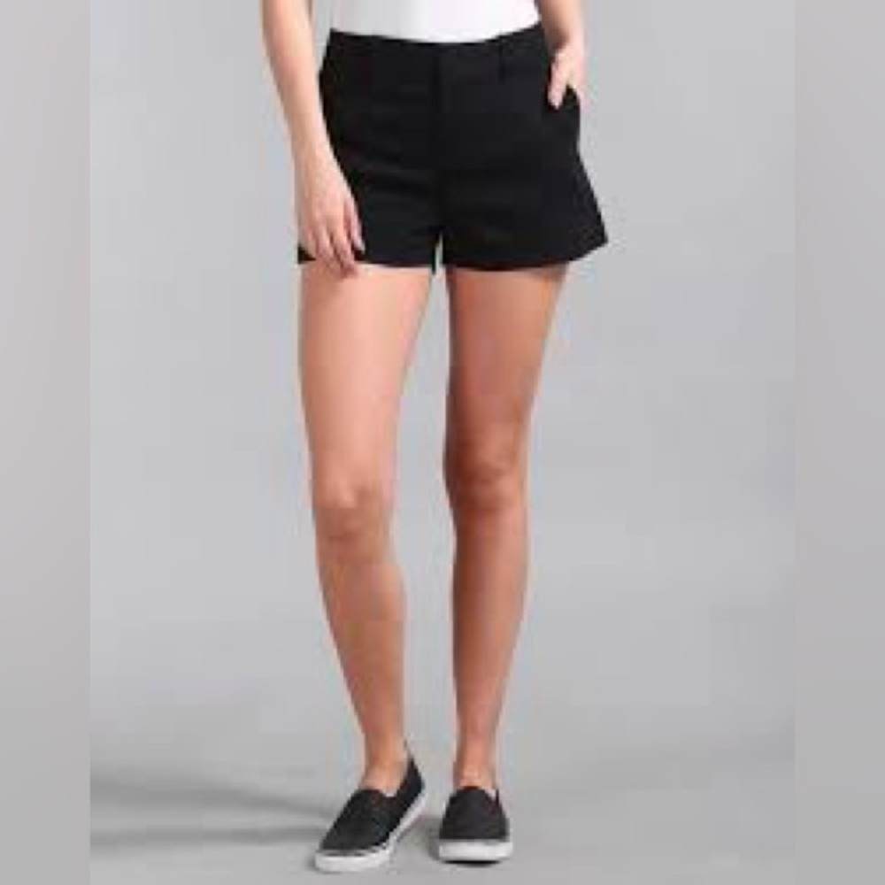 GAP Black City Shorts High Rise Career Office Casual Shorts 10
